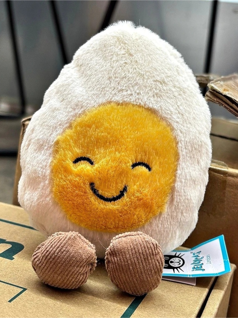 Jellycat Blushing Boiled Egg Plush Toy